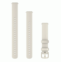 Lily 2 Bands - 14 mm - Bone Silicone, Lunar Gold Hardware - 010-13302-30 - Garmin